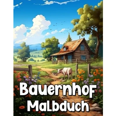 Abbildung von Das Bunte Landleben: Land Bauernhof Malbuch für Erwachsene mit 50 idyllischen Landschaften, Tieren und mehr