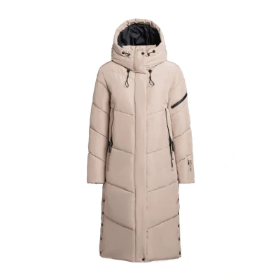 Abbildung von khujo Sonje Wintermantel, Damen, Größe: Small, Hellbeige