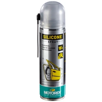 Abbildung von MOTOREX Silicone 7611197162254 Silikonschmierstoff wasserabweisend, hoher Korrosionsschutz Spraydose 500