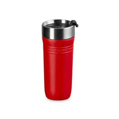 Abbildung von Le Creuset On The Go Thermosbecher 0,35L Kirschrot