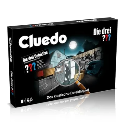 Abbildung von Winning Moves Spiel Cluedo Die drei ??? Fragezeichen, Brettspiel