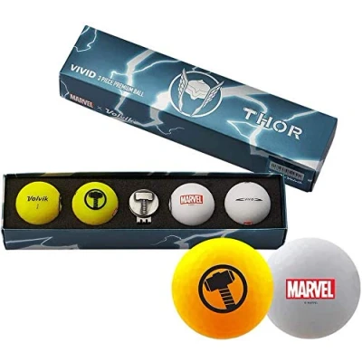 Abbildung von Volvik Marvel 4 Ball Pack Thor