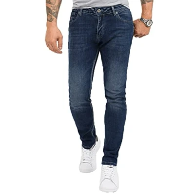 Abbildung von Rock Creek Slim fit Jeans Herren Stonewashed Blau RC 2345