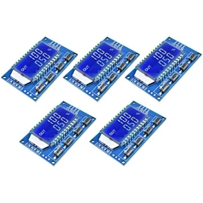 Abbildung von TECNOIOT 5pcs 1Hz 150KHz 3.3V 30V Signalgenerator PWM Pulsfrequenz Arbeitszyklus LCD