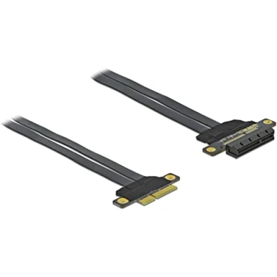Abbildung von Delock Riser Karte PCI Express x4 zu mit flexiblem Kabel 60 cm