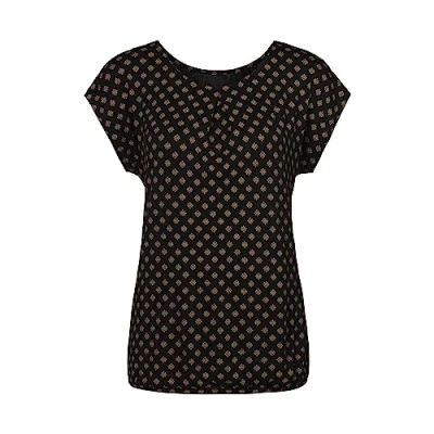 Abbildung von Lascana Tshirt print, Damen, Größe: 40/42, Schwarz