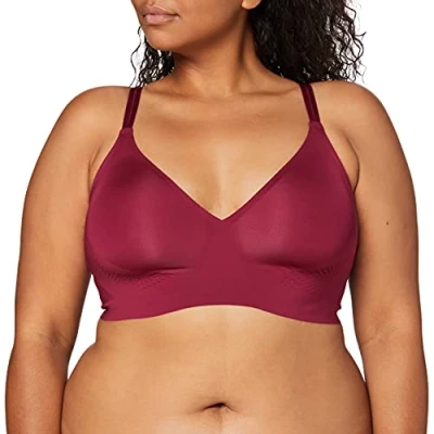 Abbildung von sloggi Damen BODY ADAPT Soft Bra Bügelloser BH, Dark Wine, XS plus