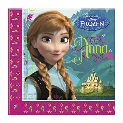 Abbildung von Frozen Servietten Disney 20 Stk