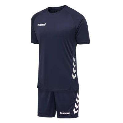Abbildung von Hummel kurze Sporthose für Kinder, Größe: 116, Marine