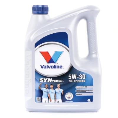 Abbildung von Valvoline Synpower 5W 30 4l Motoröl 872378 VOLKSWAGEN: Golf 5 Schrägheck, Polo V Bora Limousine, SKODA: Fabia I Schrägheck