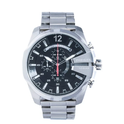 Abbildung von Diesel Chronograph, Herren, Größe: One Size, Silberfarben