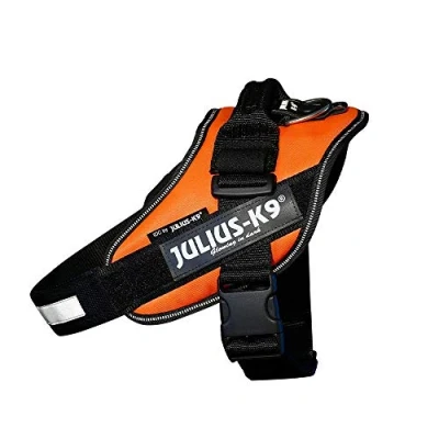 Abbildung von Julius K9 Idc Powergeschirr Neon&amp;Gelb Hundegeschirr 58 76x4.0 cm...