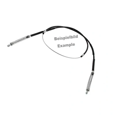 Abbildung von MAPCO 5743 Handbremsseil hinten 2355 Trommelbremse AUDI: 80 B2, Coupe B2