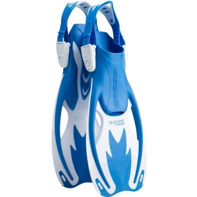 Abbildung von Cressi Kids Rock Fins Schwimmflosse Komposit Blau Tauchen, Schnorcheln, Schwimmen 4 12 Jahre