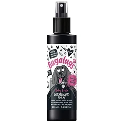 Abbildung von Bugalugs Fellpflege Fellentwirrer Entwirrungsspray verschiedene Düfte 200ml, 200 ml, (1 St), Entwirrungsspray, langanhaltender Duft