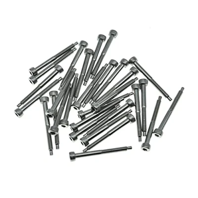 Abbildung von Dopro 30 Stück Edelstahl Gitarre Tremolo Bridge String Lock Schrauben passend für FR