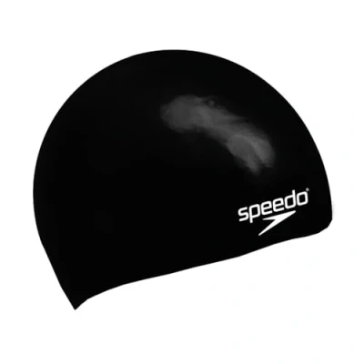 Abbildung von Speedo Badekappe Silikon, Black, 8709900001