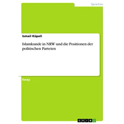 Abbildung von Islamkunde in NRW und die Positionen der politischen Parteien
