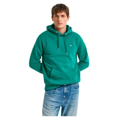 Abbildung von GANT Herren REG Shield Hoodie Kapuzenpullover, Butternut Green, XXXL