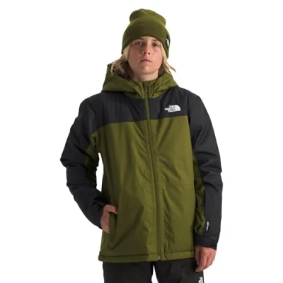Abbildung von THE NORTH FACE Jungen Freedom Insulated Jacke, Forest Olive/Tnf Black, 164