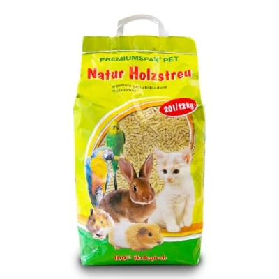 Abbildung von Katzen Holzstreu 20ltr Einstreu Katzenstreu Holzpelletts Katzenholzstreu (20 Liter)