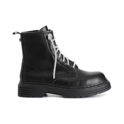 Abbildung von CAFèNOIR Schnürstiefelette, Damen, Größe: 37, Black Schuhe