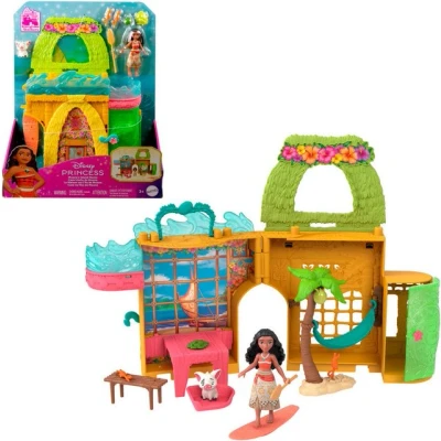Abbildung von Mattel® Spielwelt Disney Prinzessin Kleine Puppen Vaiana Stapelschloss