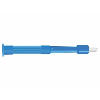 Abbildung von Gima Sterile Einweg Biopsieküretten/ stanzen, scharfe Klinge aus nahtlosem rostfreiem Edelstahl, Latex frei, gerippter Handgriff, Größe: Ø 4 mm, Klingenlänge 8 10 Küretten in Blister.