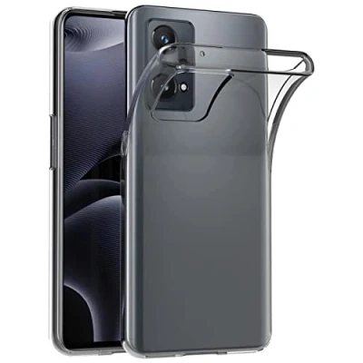 Abbildung von Verco Handyhülle für Xiaomi Poco X4 GT Case, Handy Cover Hülle Transparent Dünn Klar Silikon, durchsichtig
