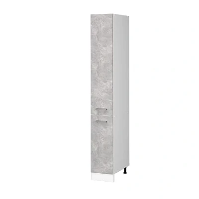 Abbildung von Vicco Hochschrank R Line, Beton/Weiß, 30 cm