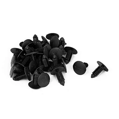 Abbildung von sourcing map 30Stk 8 * 6mm Loch PKW Stoßstangen Kotflügel Tannenbaum Klips Nieten Verschluss de