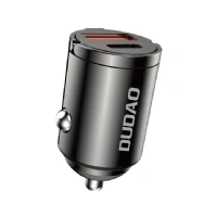 Abbildung von Dudao R3MAX USB + C 48W Autoladegerät Grau