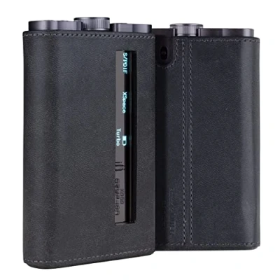 Abbildung von Miter Case Schutzhülle für iFi Audio xDSD Gryphon Pro / Gryphon, handgefertigt, Kunstleder, Pack (schwarz)