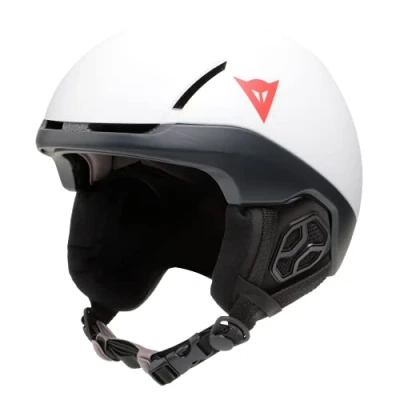 Abbildung von Dainese Unisex Adult ELEMENTO Skihelm aus Polycarbonat, leicht und widerstandsfähig, Weiß/Schwarz, XS