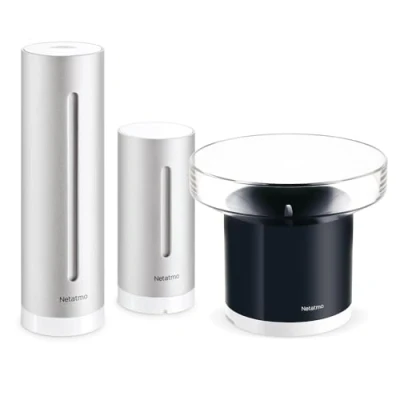 Abbildung von Netatmo Smart Wetterstation + Regenmesser