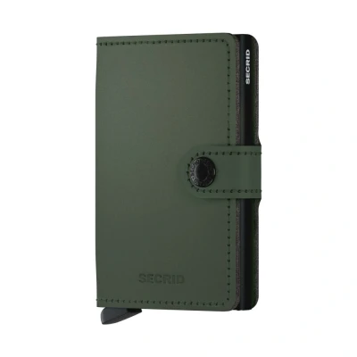 Abbildung von Secrid Miniwallet Portemonnaie Matte green/black
