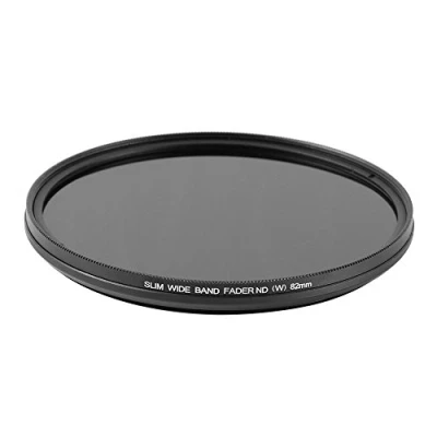 Abbildung von Ruili Schlank Fader Variable ND Filter einstellbar Neutrale Dichte, ND2 to ND400, 82mm Kamera