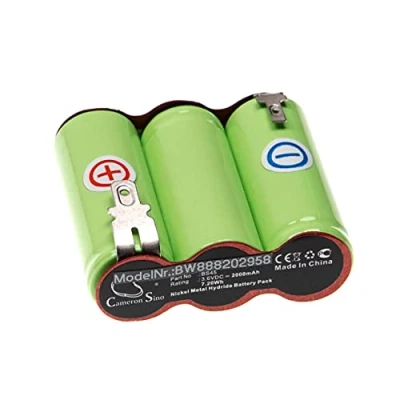 Abbildung von vhbw Akku kompatibel mit Wolf Garten Accu 45, Grass Shears 45 Serie B D Elektrowerkzeug (2000 mAh, NiMH, 3,6 V)