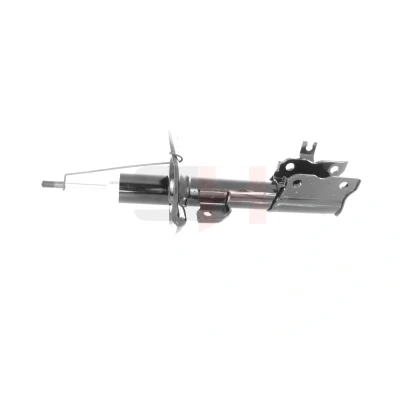 Abbildung von GH 352294H Stoßdämpfer Vorderachse, Vorderachse rechts Gasdruck Zweirohr Teleskop oben Stift NISSAN: Qashqai / Qashqai+2 I, X Trail