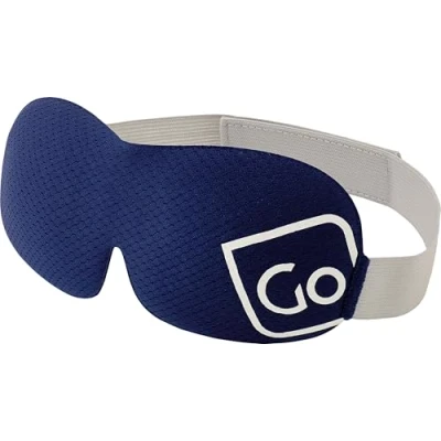 Abbildung von Go Travel The Dreamer 733.101 Luxus Augenmaske und Ohrstöpsel, Dunkelblau