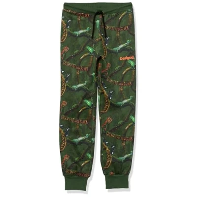 Abbildung von Desigual Jogger Jogginghose für Kinder, Größe: 152, Green