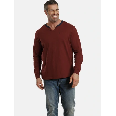 Abbildung von Charles Colby Langarmshirt, Herren, Größe: 6XL, Rost