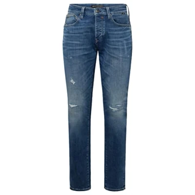 Abbildung von Mavi Jeans Slim Fit, Herren, Größe: 29x30, Mid brushed ultra move