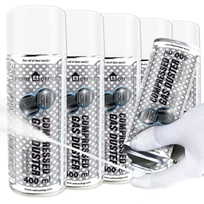 Abbildung von AABCOOLING Home&amp;Office Kältespray Reiniger 5x 400 ml K5, Eisspray, Kühlspray, Reinigung, Kälteschock, bis 50C, Kaltreiniger, Servicespray, Motorpflege