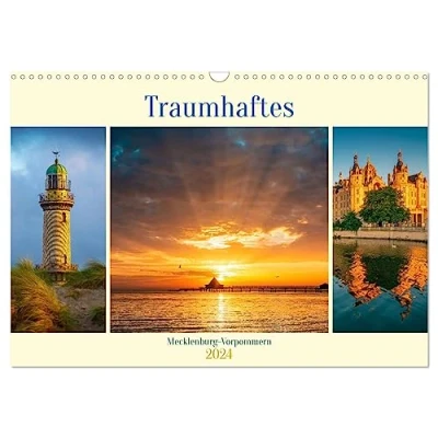 Abbildung von Traumhaftes Mecklenburg Vorpommern (Wandkalender 2024 DIN A3 quer), CALVENDO Monatskalender: Eine Hommage in Bildern an das Bundesland (CALVENDO Natur)