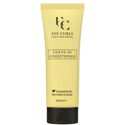Abbildung von Eve Curls Leave In Conditioner 200ml Lockenpflege Feuchtigkeitsspendende Lockencreme Curly Girl Methode Pflege für Lockiges Haar