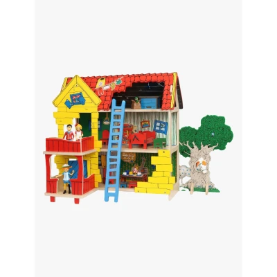 Abbildung von Pippi Langstrumpf Puppenhaus Villa Kunterbunt, Holz