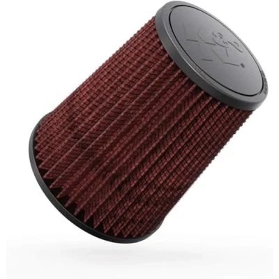 Abbildung von K&amp;N RF 1015 KFZ und Motorrad Universal Luftfilter, Rot