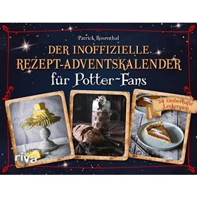 Abbildung von Der inoffizielle Rezept Adventskalender für Potter Fans: 24 zauberhafte Leckereien. mit Türchen zum Öffnen. Magische Koch und Backrezepte Weihnachten Harry, Ron Hermine