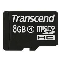 Abbildung von Transcend 8GB microSDHC Class 4